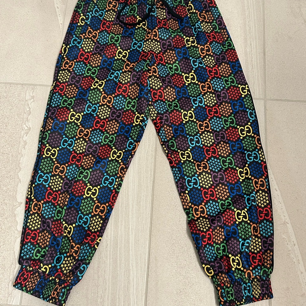 Gucci Colorful Logo Sweatpants